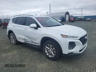 2019 Hyundai Santa Fe SE z VIN 5NMS2CAD3KH007792, wystawiony jako Copart lot #55074425 z przebiegiem 144 241 mil mil oraz Szkoda całkowita • Salvage title. Historia ofert i sprzedaży dostępna na DreamBid. Obrazek 4.