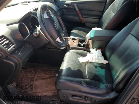 2012 Toyota Highlander Limited with VIN 5TDDK3EH1CS150504, listed as a Copart auction lot 50939885 with 185,656 mi miles and Salvage Title. Bid and sale history available at carsss.com. Image 7.