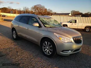 2014 Buick Enclave Premium with VIN 5GAKVCKD9EJ371706, listed as a Copart auction lot 45454535 with 114,577 mi miles and Salvage Title. Bid and sale history available at carsss.com. Image 12.