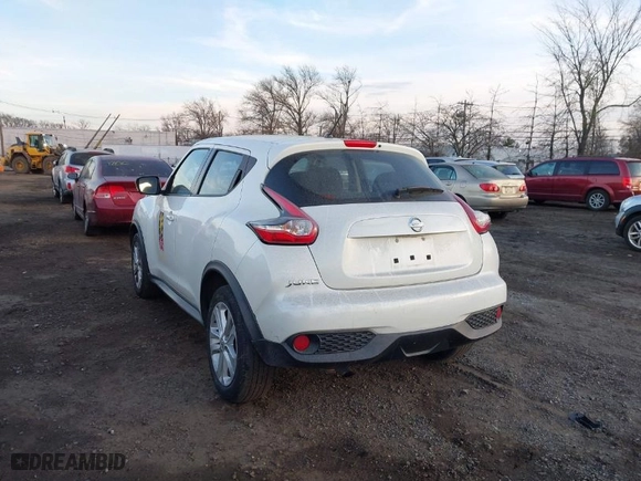 2016 Nissan Juke S with VIN JN8AF5MR6GT606098, listed as a IAAI auction lot 41466709 with 83,961 mi miles. Bid and sale history available at carsss.com. Image 3.