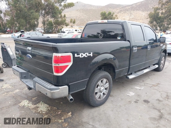 2009 Ford F-150 XL with VIN 1FTPW14V69FA90869, listed as a IAAI auction lot 42805551 with 182,373 mi miles and . Bid and sale history available at DreamBid. Image 4.
