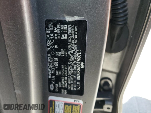 2018 Kia Soul + with VIN KNDJP3A59J7607115, listed as a Copart auction lot 50394225 with 64,210 mi miles and Salvage Title. Bid and sale history available at carsss.com. Image 14.