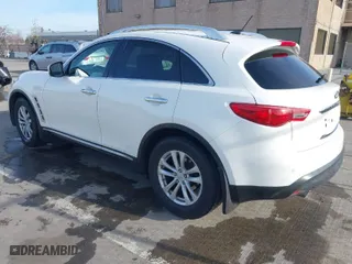2010 Infiniti FX35 with VIN JN8AS1MW1AM857106, listed as a IAAI auction lot 41607648 with 64,427 mi miles. Bid and sale history available at carsss.com. Image 3.