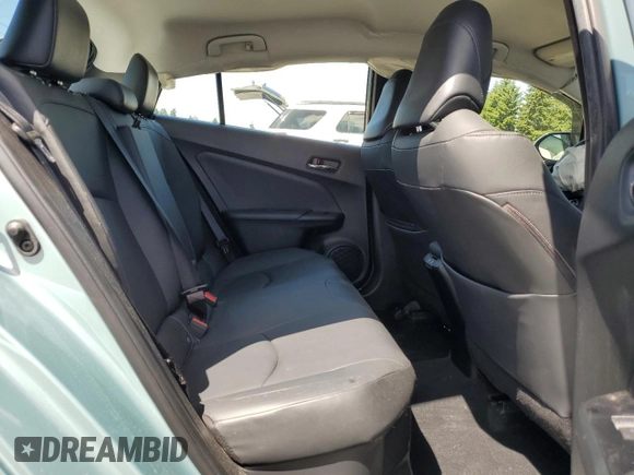 2020 Toyota Prius LE with VIN JTDL9RFU4L3015590, listed as a Copart auction lot 58533245 with 93,846 mi miles and Salvage title. Bid and sale history available at DreamBid. Image 10.