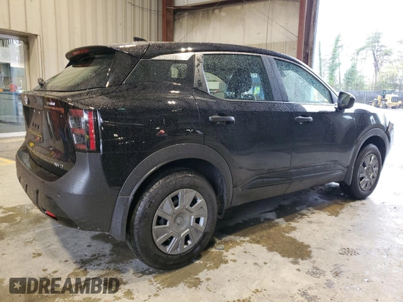 2025 Nissan Kicks S with VIN 3N8AP6BB1SL344691, listed as a Copart auction lot 52616745 with 1,244 mi miles and Salvage Title. Bid and sale history available at carsss.com. Image 3.