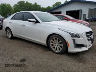 2015 Cadillac CTS Luxury AWD with VIN 1G6AX5SX6F0105600, listed as a Copart auction lot 61782895 with 45,342 mi miles and Clean title. Bid and sale history available at DreamBid. Image 4.