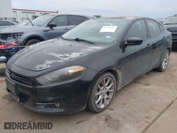 2013 Dodge Dart SXT with VIN 1C3CDFBA5DD107641, listed as a IAAI auction lot 41374161 with 163,847 mi miles. Bid and sale history available at carsss.com. Image 17.