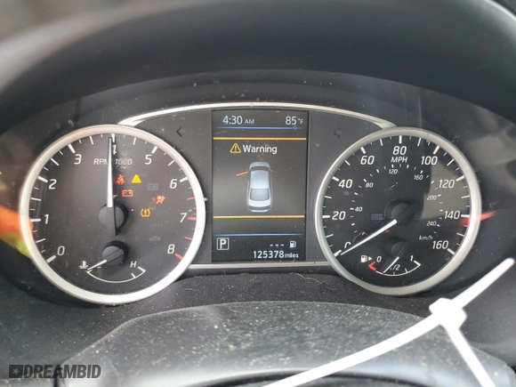 2019 Nissan Sentra SV with VIN 3N1AB7AP9KY281357, listed as a Copart auction lot 52088355 with 125,378 mi miles and Clean Title. Bid and sale history available at carsss.com. Image 9.