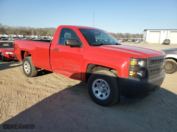 2015 Chevrolet Silverado 1500 Work Truck with VIN 1GCNCPEC2FZ387955, listed as a Copart auction lot 46046955 with 52,601 mi miles and Clean Title. Bid and sale history available at carsss.com. Image 4.