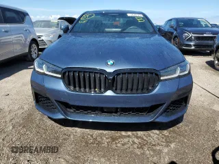2023 BMW 5 Series M550i xDrive with VIN WBA13BK08PCN51125, listed as a Copart auction lot 76781294 with 8,855 mi miles and Non repairable. Bid and sale history available at DreamBid. Image 5.