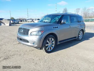 2014 Infiniti QX80 with VIN JN8AZ2NE1E9066820, listed as a IAAI auction lot 41806522 with NaN miles. Bid and sale history available at carsss.com. Image 17.