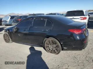 2023 Mercedes-Benz C 43 AMG with VIN W1KAF8HB9PR099209, listed as a Copart auction lot 79760674 with Not Provided miles and Salvage Title. Bid and sale history available at DreamBid. Image 2.