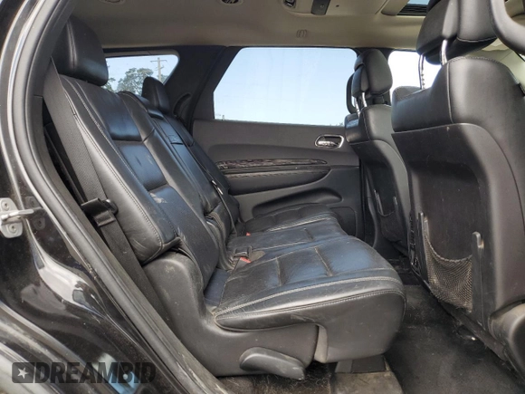 2011 Dodge Durango Citadel with VIN 1D4SE5GT9BC595393, listed as a Copart auction lot 65574855 with 193,538 mi miles and Salvage title. Bid and sale history available at DreamBid. Image 11.