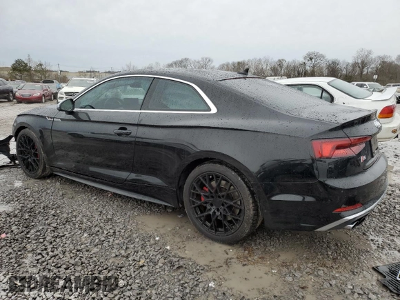 2018 Audi S5 Prestige z VIN WAUR4AF5XJA045654, wystawiony jako Copart lot #88883275 z przebiegiem 107 643 mil mil oraz Szkoda całkowita • Salvage title. Historia ofert i sprzedaży dostępna na DreamBid. Obrazek 2.