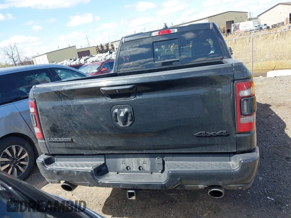 2023 Ram 1500 Laramie with VIN 1C6SRFJT6PN542105, listed as a IAAI auction lot 41974428 with 74,489 mi miles and . Bid and sale history available at DreamBid. Image 16.