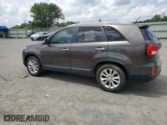 2014 Kia Sorento EX with VIN 5XYKU4A76EG430617, listed as a Copart auction lot 53668855 with 116,961 mi miles and Clean Title. Bid and sale history available at carsss.com. Image 2.