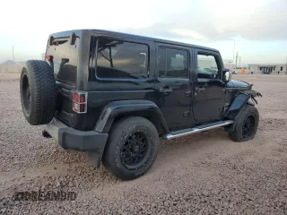 2014 Jeep Wrangler Unlimited Sahara with VIN 1C4BJWEG1EL109197, listed as a Copart auction lot 41699645 with 168,391 mi miles and Salvage Title. Bid and sale history available at carsss.com. Image 3.