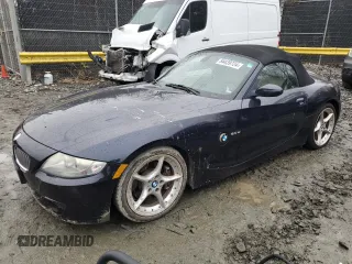 2007 BMW Z4 3.0si with VIN 4USBU53507LX03571, listed as a Copart auction lot 84439724 with 93,308 mi miles and Clean title. Bid and sale history available at DreamBid. Image 1.