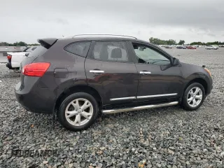 2011 Nissan Rogue SV with VIN JN8AS5MT5BW159813, listed as a Copart auction lot 52286965 with 0 mi miles and Salvage Title. Bid and sale history available at carsss.com. Image 3.