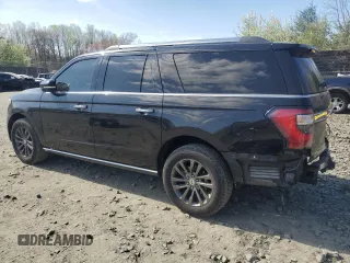 2019 Ford Expedition Max Limited with VIN 1FMJK2AT0KEA28658, listed as a Copart auction lot 51100935 with 105,288 mi miles and Salvage title. Bid and sale history available at DreamBid. Image 2.