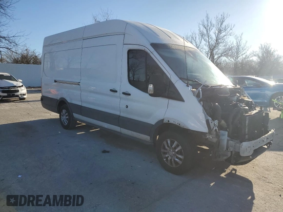 2016 Ford Transit Cargo with VIN 1FTBW3XG0GKB01940, listed as a Copart auction lot 83656984 with 267,660 mi miles and Salvage Title. Bid and sale history available at carsss.com. Image 4.