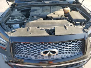 2019 Infiniti QX80 LUXE with VIN JN8AZ2NF9K9683385, listed as a Copart auction lot 62363624 with 95,335 mi miles and Clean Title. Bid and sale history available at carsss.com. Image 12.