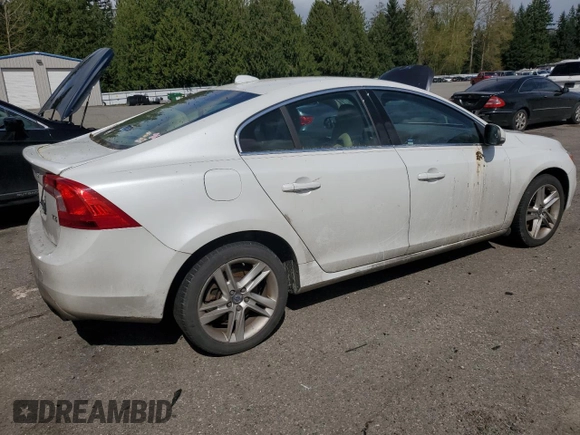 2014 Volvo S60 T5 with VIN YV1612FS1E1292779, listed as a Copart auction lot 52541875 with 168,479 mi miles and Clean Title. Bid and sale history available at carsss.com. Image 3.