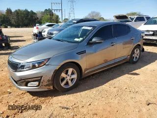 2015 Kia Optima LX with VIN 5XXGM4A73FG486509, listed as a Copart auction lot 49410275 with 110,028 mi miles and Salvage Title. Bid and sale history available at carsss.com. Image 1.