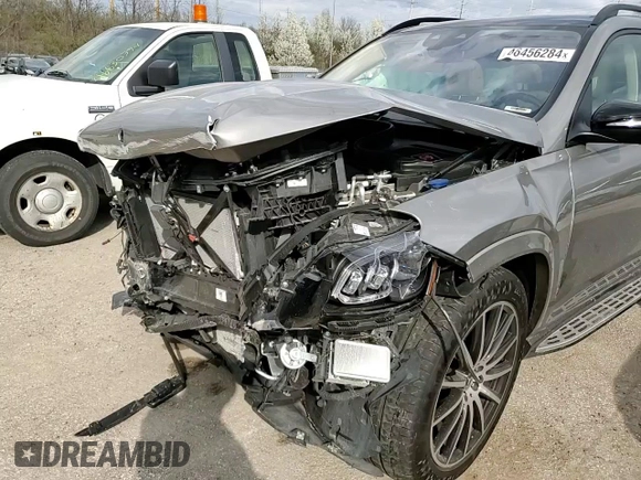 2023 Mercedes-Benz GLS 450 with VIN 4JGFF5KE3PA916007, listed as a Copart auction lot 46456284 with 15,751 mi miles and . Bid and sale history available at DreamBid. Image 12.