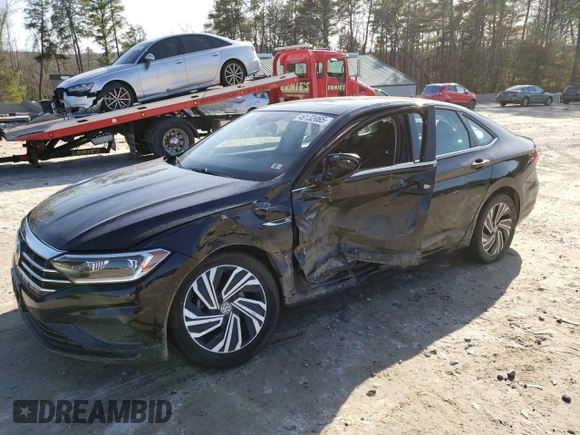 2021 Volkswagen Jetta SEL с VIN 3VWE57BU3MM044963, выставлен на аукционе Copart как лот 49132465 с пробегом 88 717 миль миль и Списание • Salvage title. История ставок и продаж доступна на DreamBid. Изображение 1.