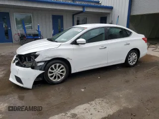 2018 Nissan Sentra SV with VIN 3N1AB7AP6JL650946, listed as a Copart auction lot 65406915 with 87,508 mi miles and Salvage title. Bid and sale history available at DreamBid. Image 1.