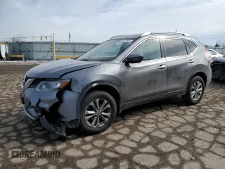 2016 Nissan Rogue SV with VIN JN8AT2MV1GW143824, listed as a Copart auction lot 46431685 with 93,040 mi miles and Salvage Title. Bid and sale history available at carsss.com. Image 1.