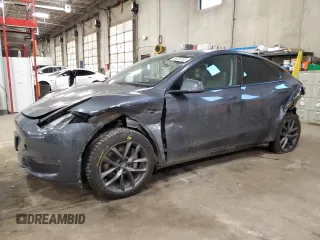 2023 Tesla Model Y Long Range with VIN 7SAYGDEE8PA034239, listed as a Copart auction lot 46429785 with 66,944 mi miles and Non Repairable. Bid and sale history available at DreamBid. Image 1.