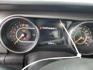 2019 Jeep Wrangler Unlimited Sport with VIN 1C4HJXDG0KW506153, listed as a Copart auction lot 42191625 with 81,954 mi miles and Salvage title. Bid and sale history available at DreamBid. Image 9.