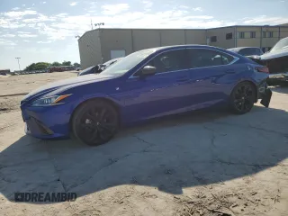 2021 Lexus ES 350 F Sport with VIN 58AHZ1B10MU089396, listed as a Copart auction lot 56760965 with 60,146 mi miles and Salvage title. Bid and sale history available at DreamBid. Image 1.