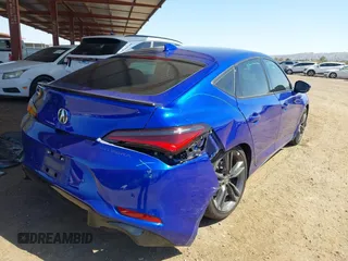 2023 Acura Integra Technology with VIN 19UDE4G73PA008466, listed as a IAAI auction lot 41752113 with 28,053 mi miles and . Bid and sale history available at carsss.com. Image 4.