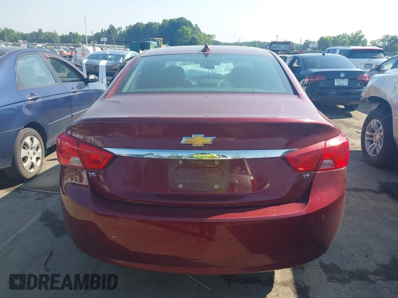 2017 Chevrolet Impala LT with VIN 2G1105S37H9106710, listed as a IAAI auction lot 42585642 with 96,392 mi miles and . Bid and sale history available at DreamBid. Image 16.