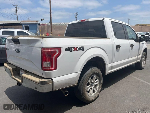 2017 Ford F-150 XL with VIN 1FTEW1EG2HKD78031, listed as a IAAI auction lot 42599773 with 137,176 mi miles and . Bid and sale history available at DreamBid. Image 10.