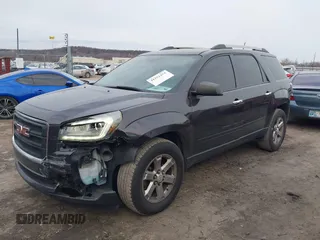 2014 GMC Acadia SLE with VIN 1GKKRNED5EJ352567, listed as a IAAI auction lot 41352454 with 196,140 mi miles and . Bid and sale history available at carsss.com. Image 18.