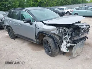 2021 Toyota RAV4 Hybrid XSE with VIN 2T3E6RFV6MW007886, listed as a IAAI auction lot 42461670 with 94,138 mi miles and . Bid and sale history available at DreamBid. Image 1.