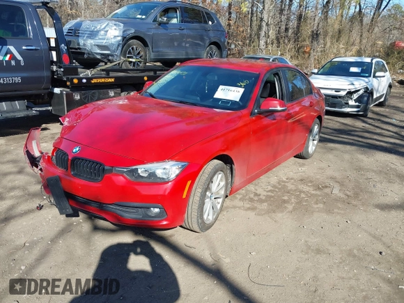 2016 BMW 3 Series 320i with VIN WBA8E1G52GNT38408, listed as a IAAI auction lot 41716438 with 50,207 mi miles and . Bid and sale history available at carsss.com. Image 18.