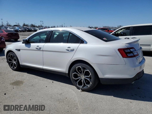 2015 Ford Taurus SHO with VIN 1FAHP2KT3FG203228, listed as a Copart auction lot 49688775 with 76,218 mi miles and Salvage Title. Bid and sale history available at DreamBid. Image 2.