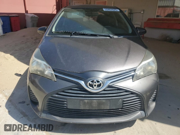 2015 Toyota Yaris L with VIN VNKJTUD34FA022603, listed as a Copart auction lot 55862625 with 161,143 mi miles and Clean title. Bid and sale history available at DreamBid. Image 5.