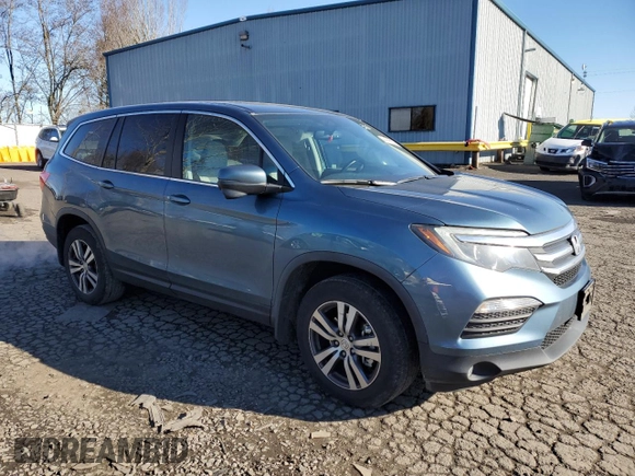 2016 Honda Pilot EX-L with VIN 5FNYF6H76GB101173, listed as a Copart auction lot 44966585 with 104,846 mi miles and Salvage Title. Bid and sale history available at carsss.com. Image 4.