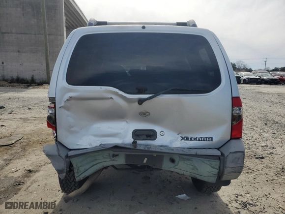 2001 Nissan Xterra XE with VIN 5N1ED28T91C502120, listed as a Copart auction lot 48181475 with 159,310 mi miles and Salvage Title. Bid and sale history available at carsss.com. Image 6.