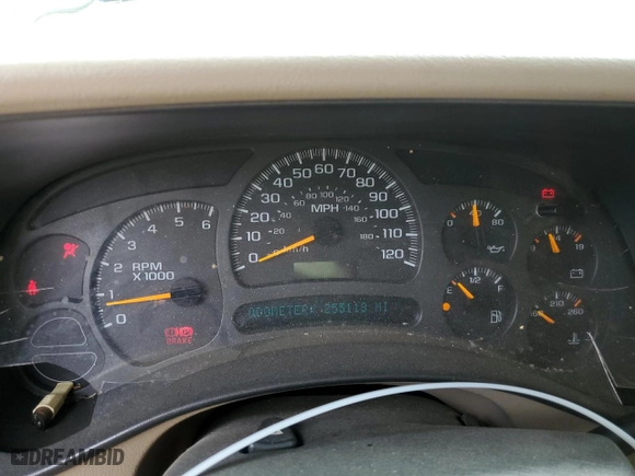 2003 Chevrolet Suburban Z71 with VIN 3GNFK16Z63G121011, listed as a Copart auction lot 61525384 with 255,113 mi miles and Non Repairable. Bid and sale history available at carsss.com. Image 9.