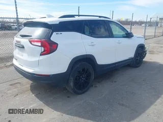 2022 GMC Terrain SLE with VIN 3GKALMEV6NL309218, listed as a IAAI auction lot 41635176 with 29,575 mi miles and . Bid and sale history available at carsss.com. Image 4.