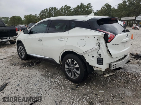 2018 Nissan Murano SV with VIN 5N1AZ2MG3JN166476, listed as a Copart auction lot 51136105 with 82,054 mi miles and Salvage Title. Bid and sale history available at carsss.com. Image 2.