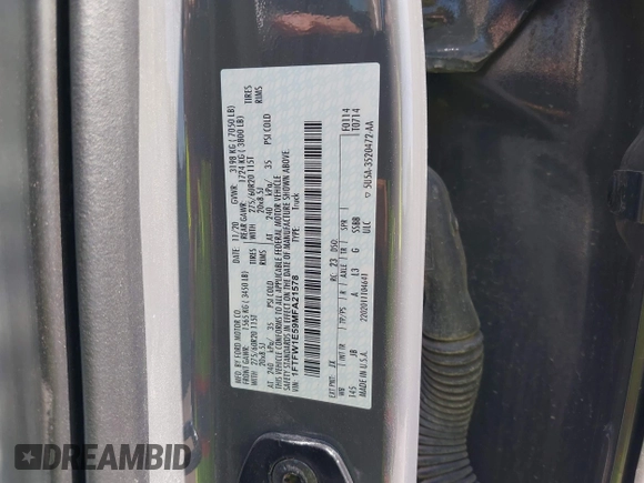 2021 Ford F-150 XL z VIN 1FTFW1E59MFA21578, wystawiony jako IAAI lot #42007968 z przebiegiem 74 025 mil mil oraz . Historia ofert i sprzedaży dostępna na DreamBid. Obrazek 9.