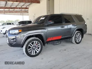 2018 Toyota 4Runner SR5 with VIN JTEBU5JR5J5535512, listed as a Copart auction lot 50888695 with 62,000 mi miles and Salvage Title. Bid and sale history available at carsss.com. Image 1.
